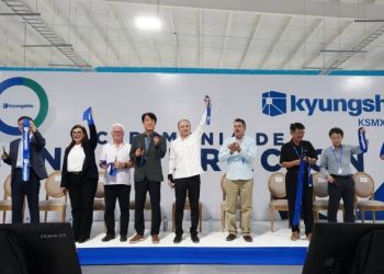 Atrae Gobernador Durazo más de mil nuevos empleos con inauguración de la planta Kyungshin México-Obregón