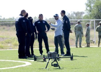 Fuerzas operativas de Sonora se capacitan en uso de drones como herramienta para la seguridad
