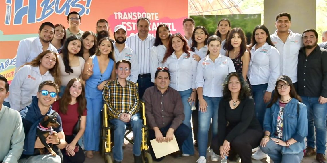 Convoca Toño Astiazarán a estudiantes a registrarse en plan piloto de transporte eléctrico universitario HBus