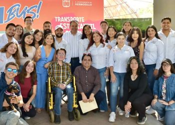 Convoca Toño Astiazarán a estudiantes a registrarse en plan piloto de transporte eléctrico universitario HBus 