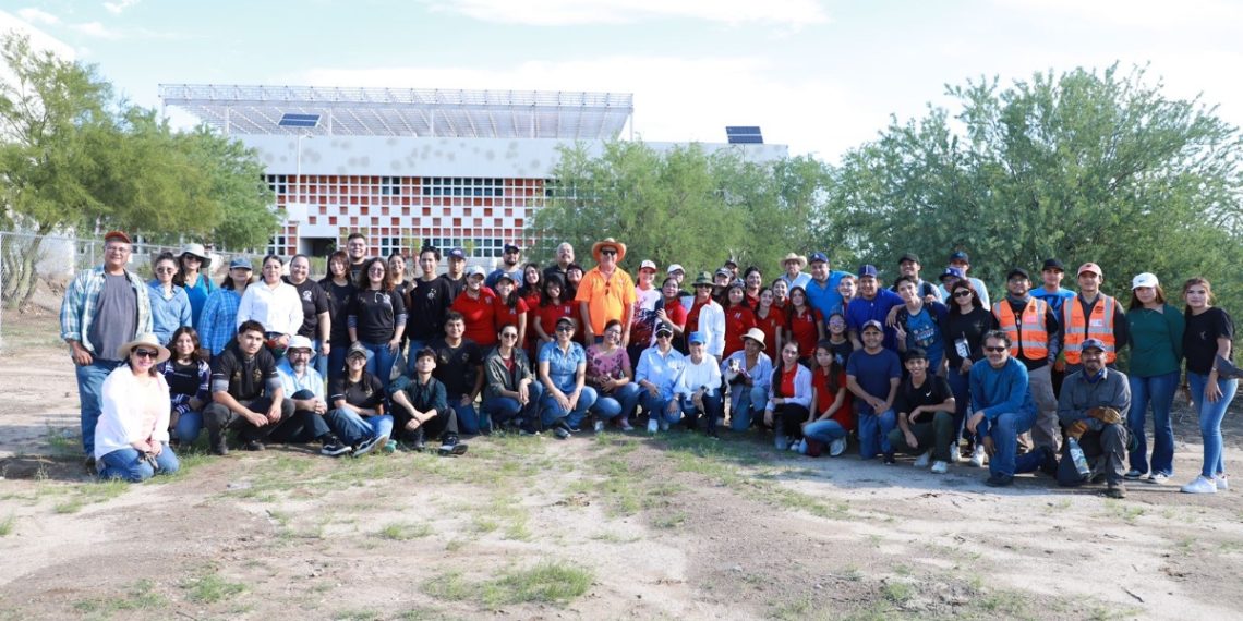 Estudiantes y personal del Creson realizan jornada de reforestación