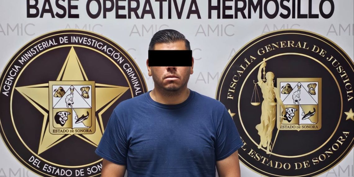 Captura AMIC a probable responsable de homicidio de estadounidense en Guaymas