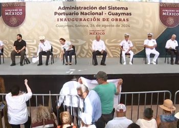 “Habrá continuidad en el fortalecimiento del Puerto de Guaymas”; Claudia Sheinbaum, Presidenta electa de Mexico, en su visita en Guaymas