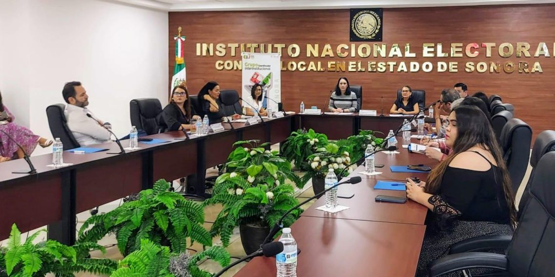INE Sonora instala Grupo Coordinador de la Consulta Infantil y Juvenil 2024