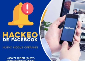 Alerta Unidad Cibernética por modalidad de robo de Facebook