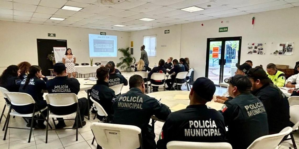 Continúa ISM con Jornadas de Formación con Perspectiva de Género a corporaciones policiacas
