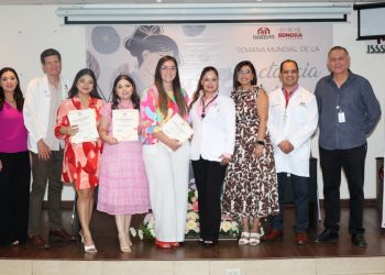 Capacita Isssteson a personal de la salud con talleres sobre lactancia materna