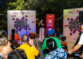 Gobierno del Estado lleva arte y cultura a Bahía de Kino 