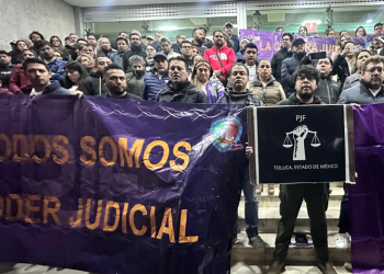 Paran labores en el Poder Judicial