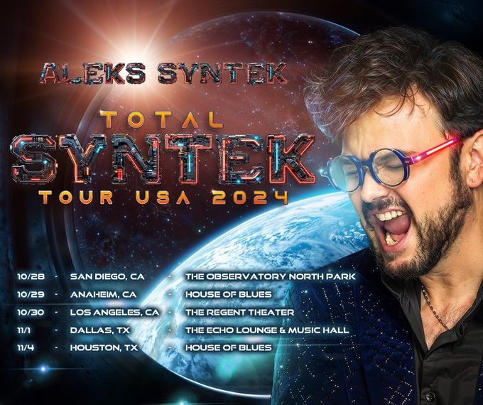 El cantante mexicano Aleks Syntek anuncia una gira por EU. con sus grandes éxitos