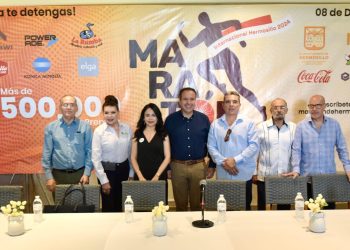 Preside Toño Astiazarán convocatoria a la mejor edición en la historia del Maratón Internacional de Hermosillo