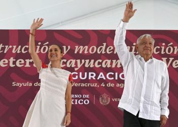 ‘No va a haber traiciones’, dice Sheinbaum ante AMLO