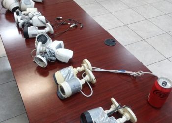 Retiran 24 cámaras de videovigilancia ilegales en San Luis Río Colorado