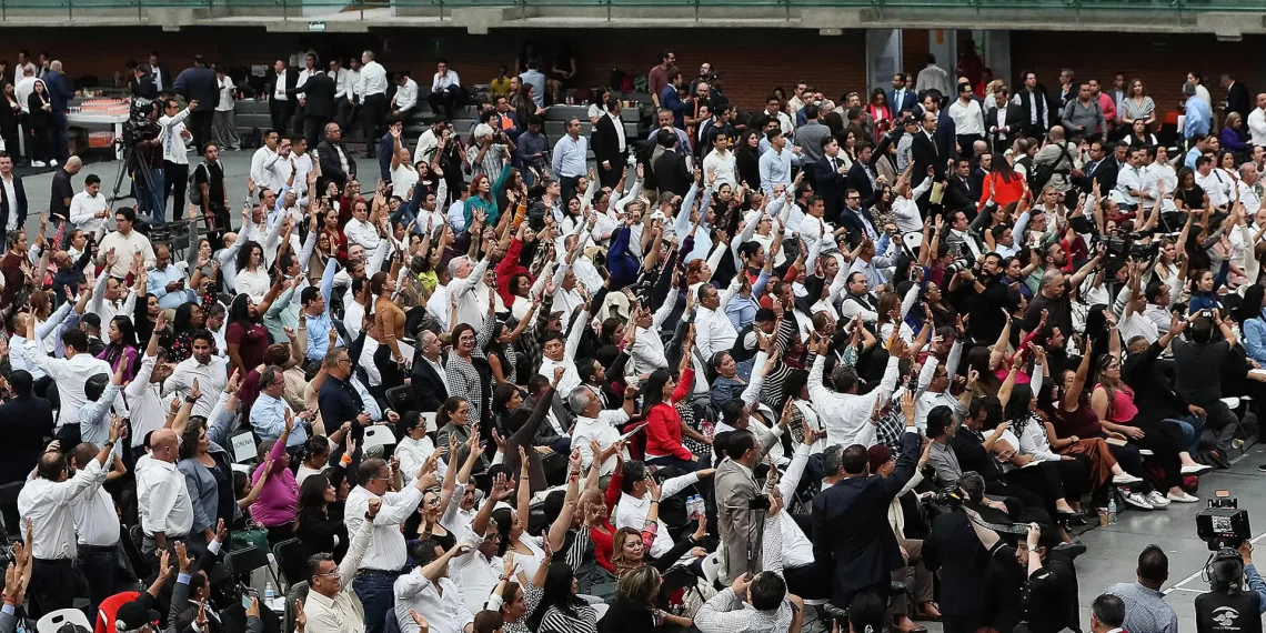 “Es muy buena noticia”: AMLO celebra aprobación de la reforma al Poder Judicial