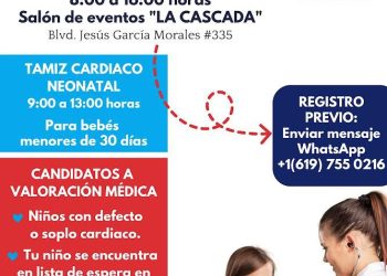 DIF Sonora en colaboración con Bebé Cardio realizarán valoraciones médicas gratuitas para cardiopatías congénitas 