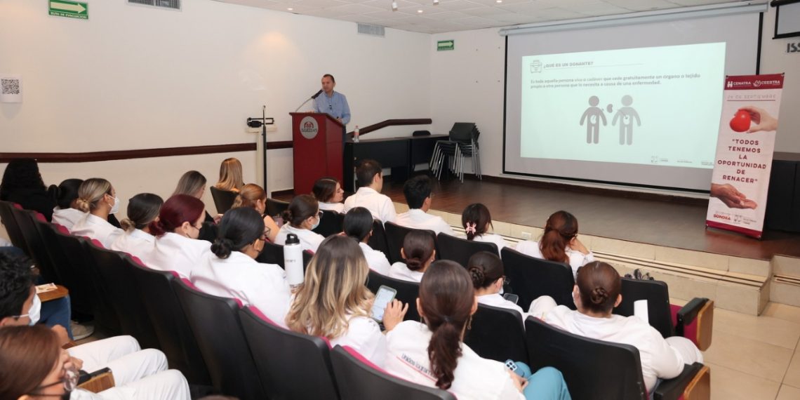 Promueve Isssteson la donación de órganos y tejidos en su personal