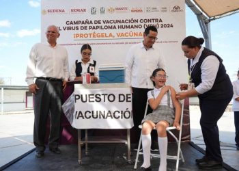 Inicia en Sonora la campaña de vacunación contra el Virus del Papiloma Humano (VPH) 
