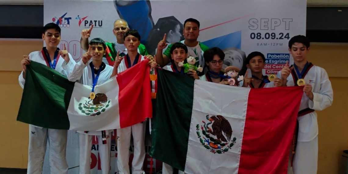 Triunfan alumnos sonorenses en Campeonato Internacional de Taekwondo Escolar