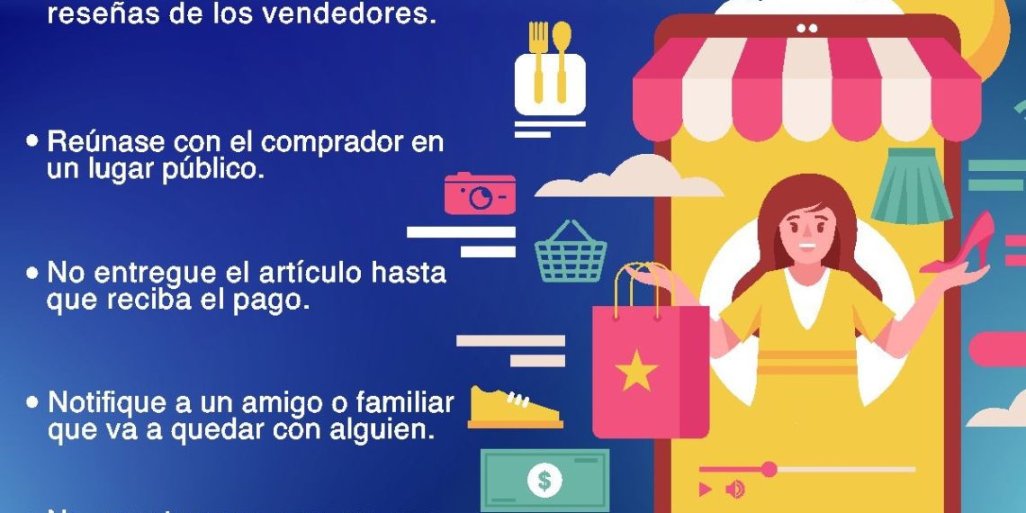 Comparte Unidad Cibernética recomendaciones para compras y ventas seguras por Facebook Marketplace 