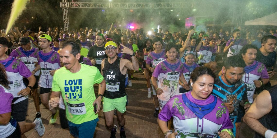 Celebra ISJ con éxito la Carrera Vaquera Neón