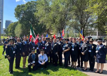 Participa Policía Estatal en Congreso Internacional de Mujeres Policías en Chicago