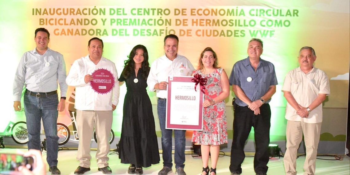 Inaugura Toño Astiazarán Centro de Economía Circular Biciclando