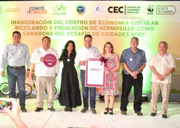 Inaugura Toño Astiazarán Centro de Economía Circular Biciclando