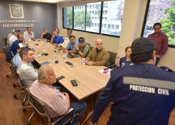 Continúan medidas preventivas en Bahía de Kino y zona costera este sábado