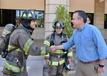 Encabeza Toño Astiazarán acciones en el simulacro por sismo