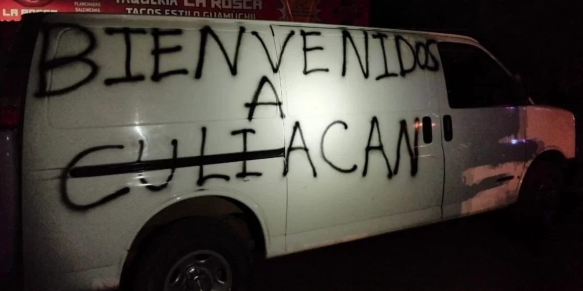 ‘Bienvenidos a Culiacán’; hayan camioneta con cuerpos torturados