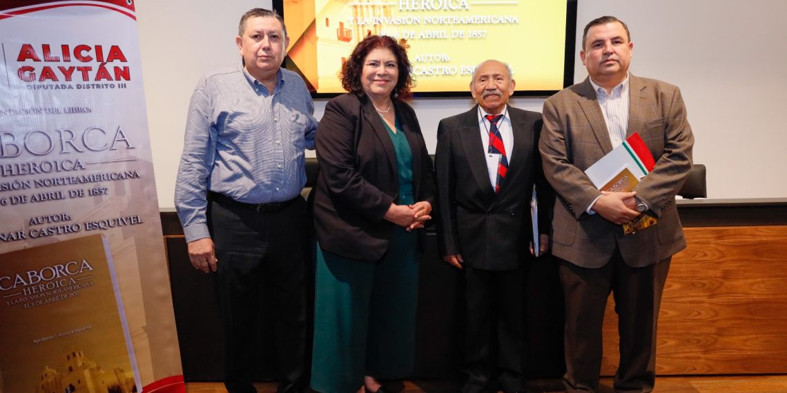 Presentan libro Caborca Heroica y la invasión Norteamericana
