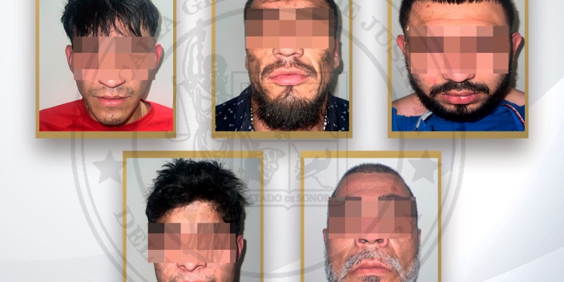 Imputados y en prisión preventiva cinco generadores de violencia de Cajeme