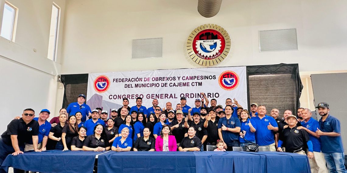 Eligen a Silvia Godoy Vea nueva dirigente  municipal de CTM en Cajeme