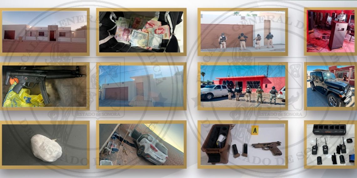 En Altar se realizan cateos exitosos en la lucha contra el crimen organizado