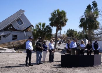Evalúa Biden daños del huracán ‘Milton’