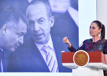 Sheinbaum se lanza contra Calderón: ‘Es muy cínico, debería pedir perdón’