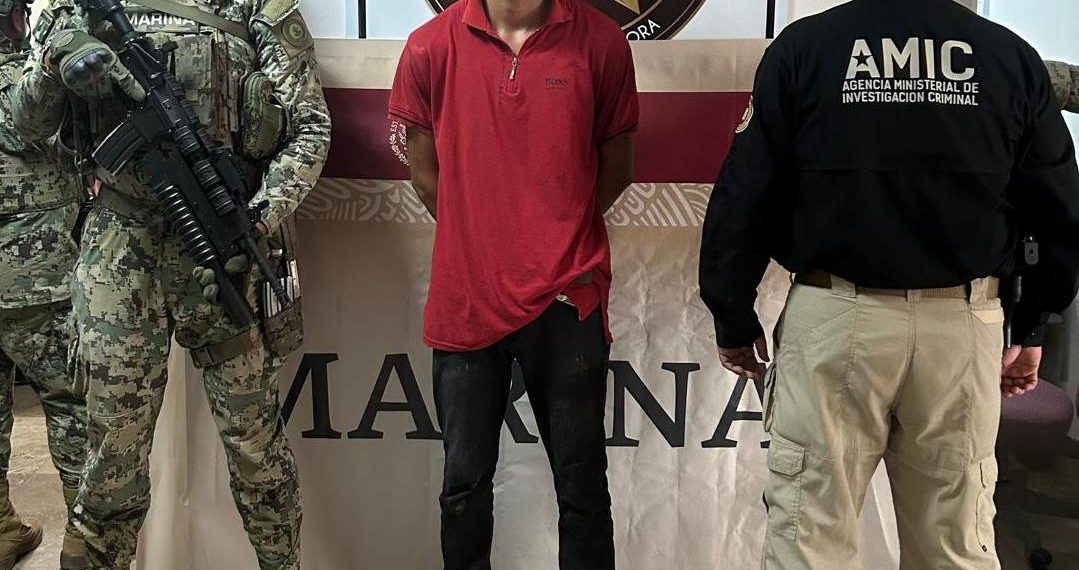 Capturan a “El Pichurris”, objetivo criminal y generador de violencia en Guaymas