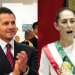 Peña Nieto vuelve a las redes para felicitar a Sheinbaum por su investidura