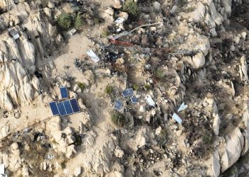 Operativo conjunto entre SEDENA y AMIC desmantela campamento de grupo criminal en Sonoyta