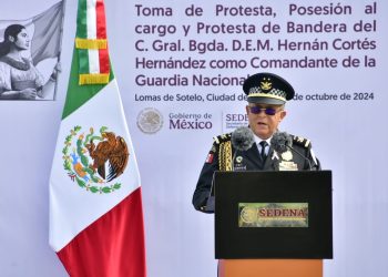 Hernán Cortés Hernández, nuevo comandante interino de la Guardia Nacional