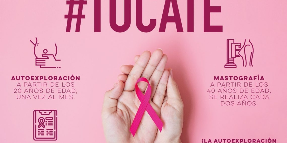 Exhorta Secretaría de Salud a mujeres y hombres a prevenir el cáncer de mama