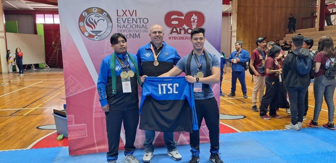 Estudiantes deportistas del Itescan ganan medallas en Nacional Deportivo del TecNM