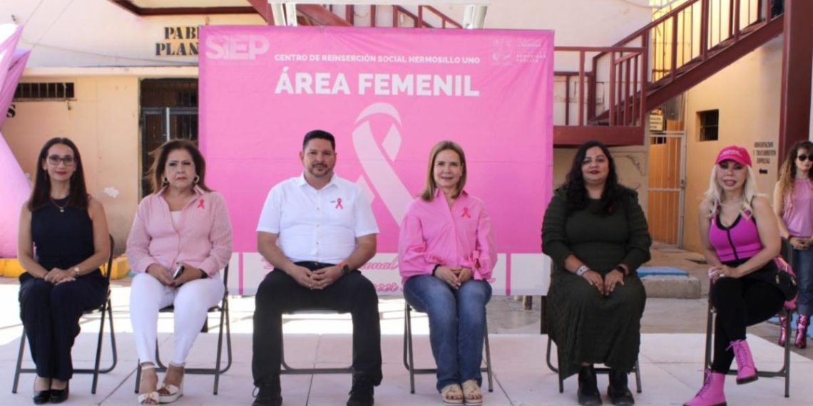 Acerca Gobierno de Sonora acciones de prevención del cáncer de mama a mujeres del Cereso