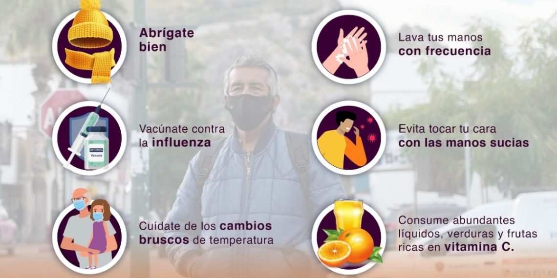 Llama Gobierno de Sonora a cuidarse de las enfermedades respiratorias