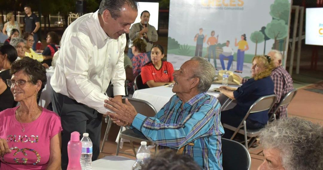 Convoca Toño Astiazarán a vecinos de la Olivares a participar en Presupuesto CRECES