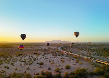 Se viste de colores cielo de Hermosillo con el Tercer Festival del Globo