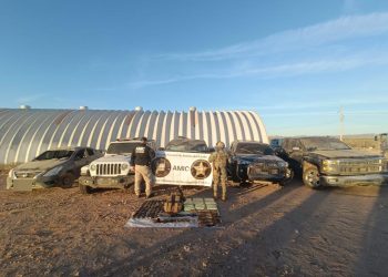 Decomisan arsenal y aseguran búnker en Puerto Libertad