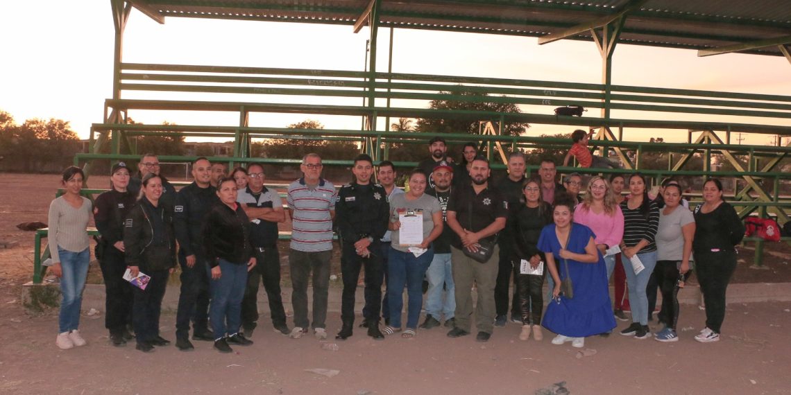 Crean Comité Vecinal de Seguridad en la Primero de Mayo con Policía Comunitario