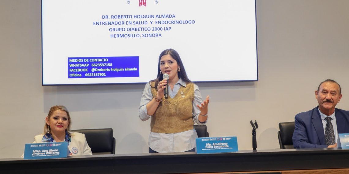 Diputada Amairany Peña promueve la concientización sobre la diabetes