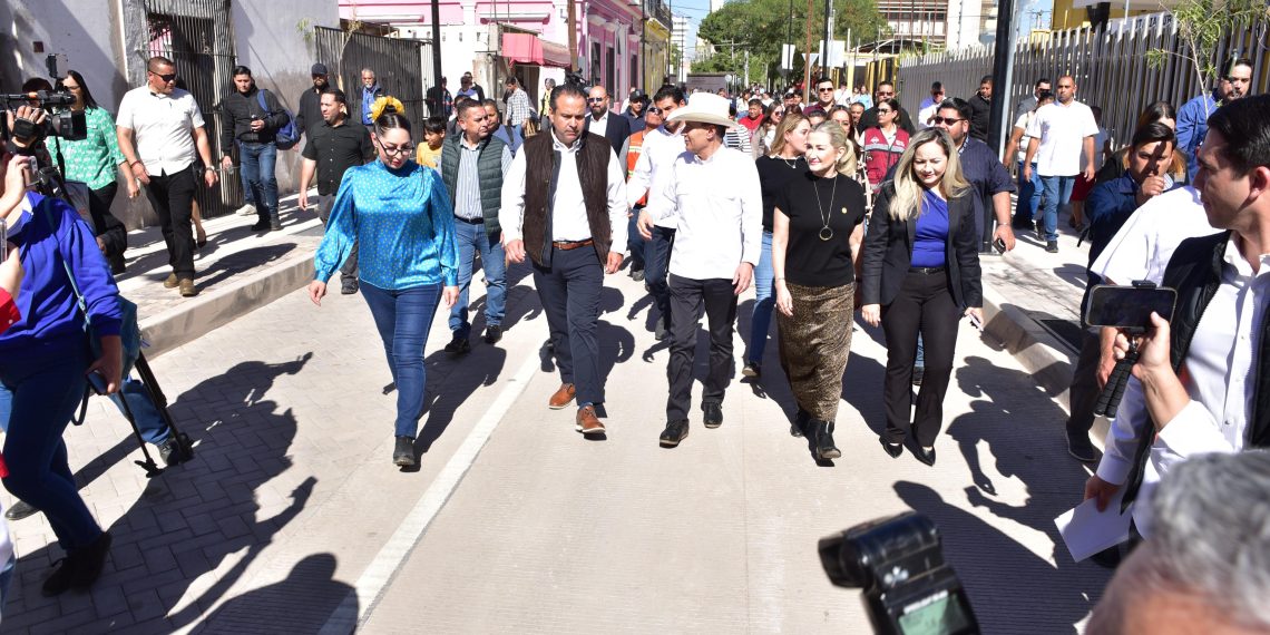 Gobernador Durazo rescata centro cívico de Hermosillo con modernización de calles